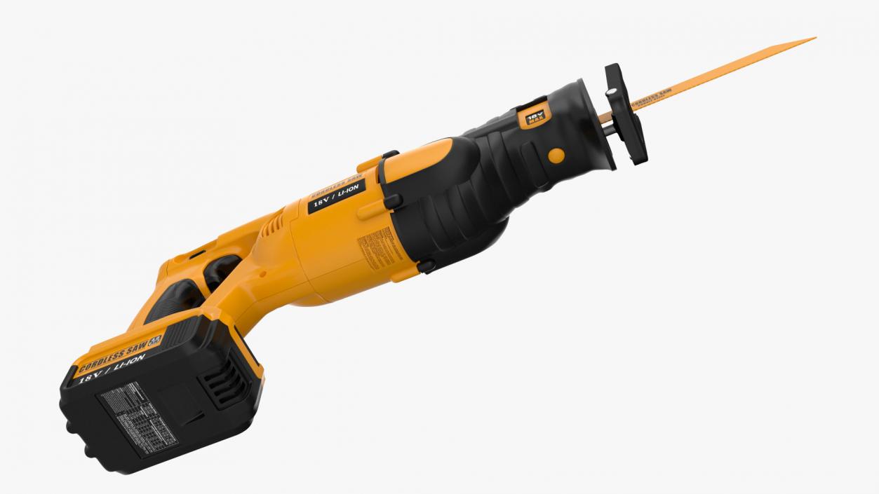 3D model Cordless Recipro Saw