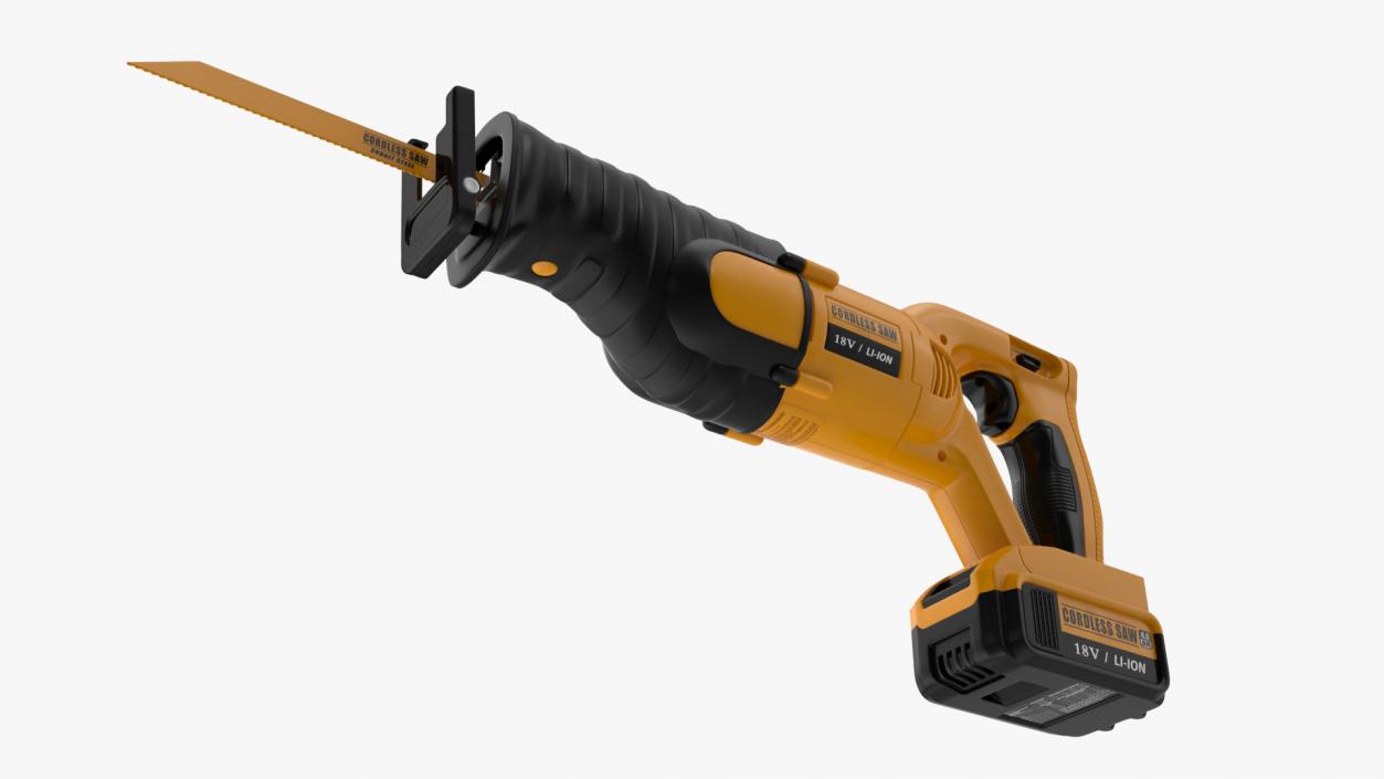 3D model Cordless Recipro Saw