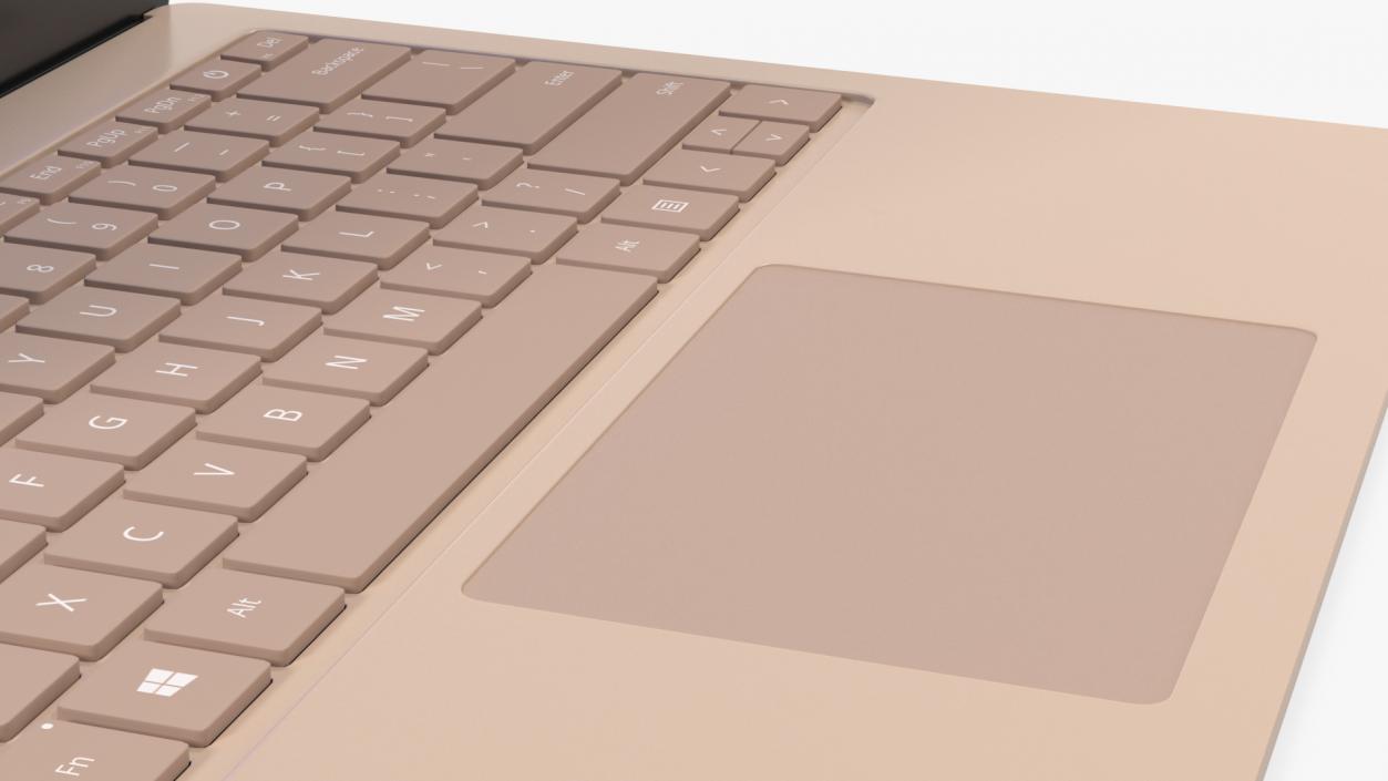 Microsoft Surface Laptop 4 13 Inch Sandstone 3D model