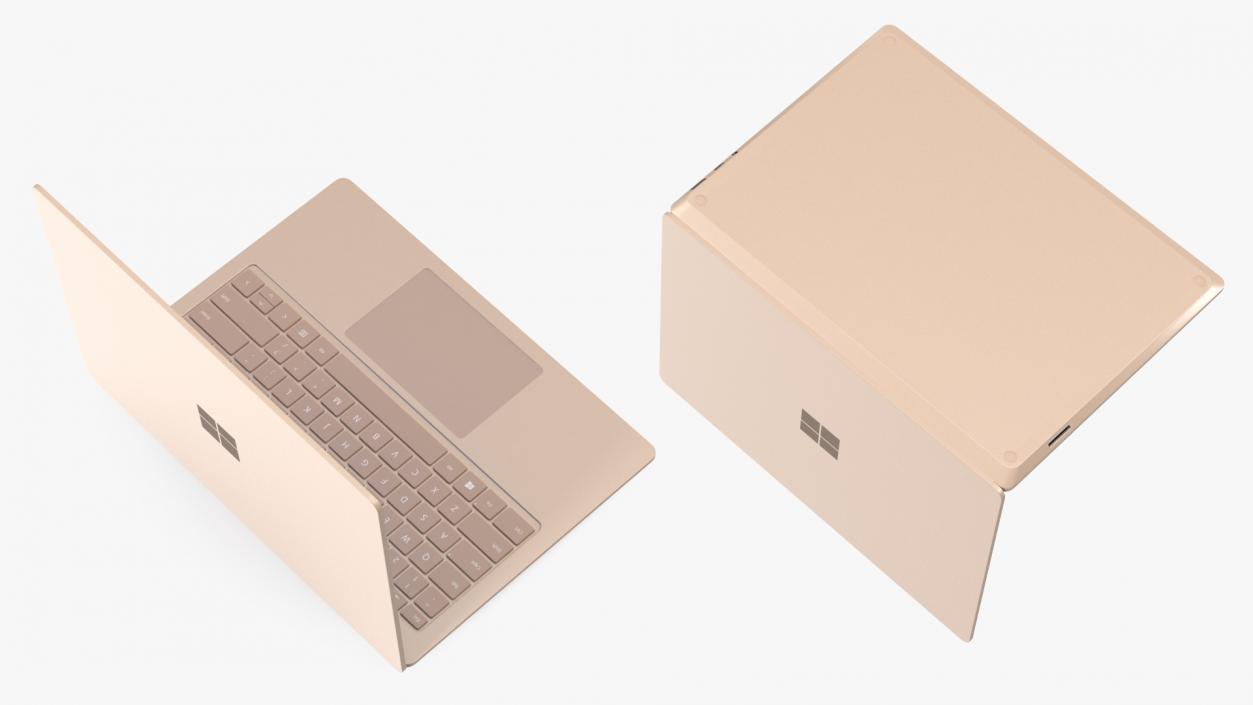 Microsoft Surface Laptop 4 13 Inch Sandstone 3D model