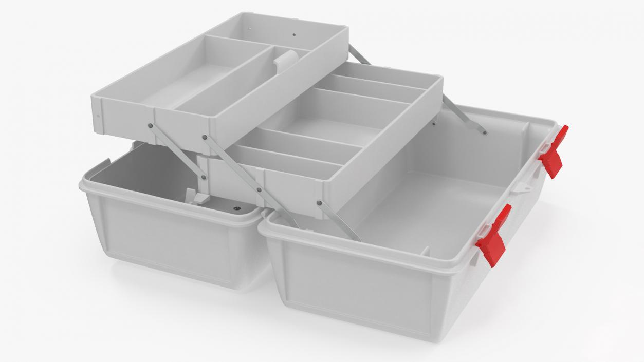 Paramedic Box Exploded View 3D