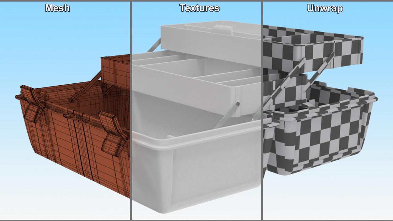 Paramedic Box Exploded View 3D