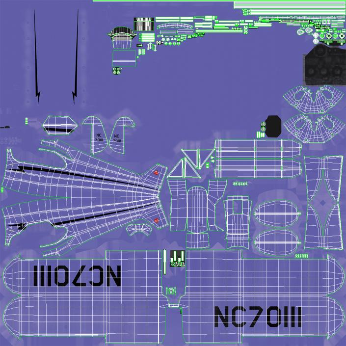 3D Piper J-3 Cub Light Aircraft model