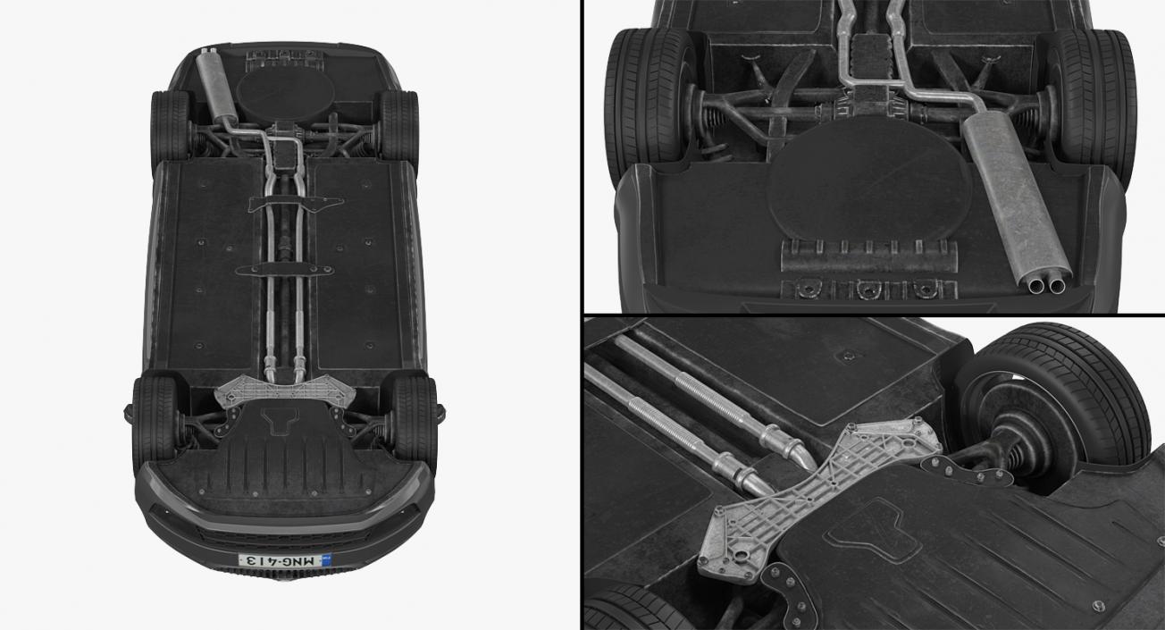 3D model Skoda Octavia 2016 Rigged