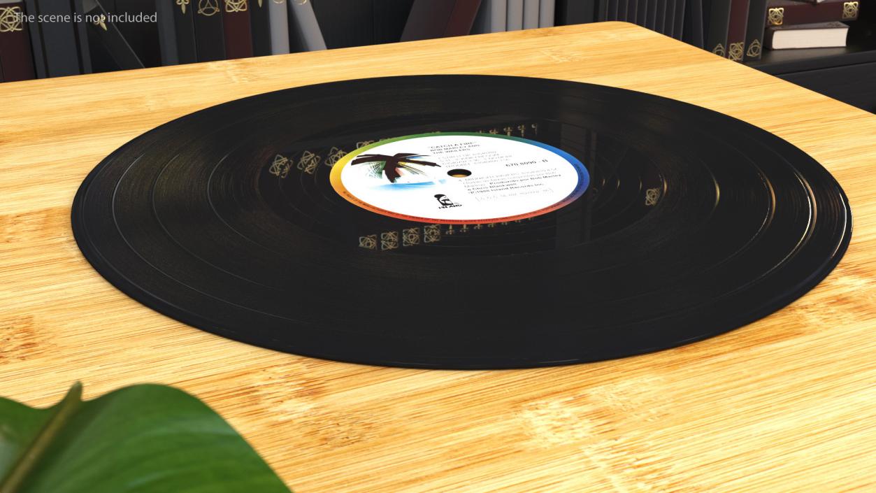 3D Bob Marley Vinyl