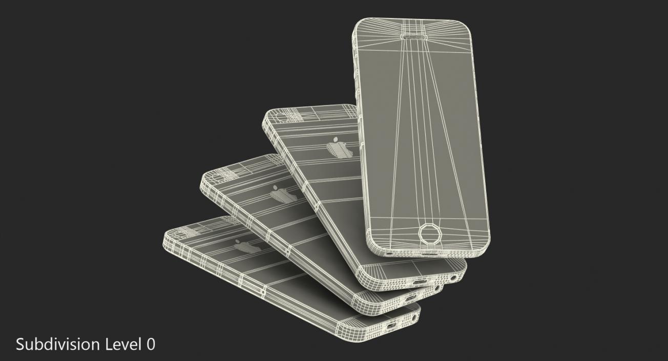 3D model iPhone SE Collection