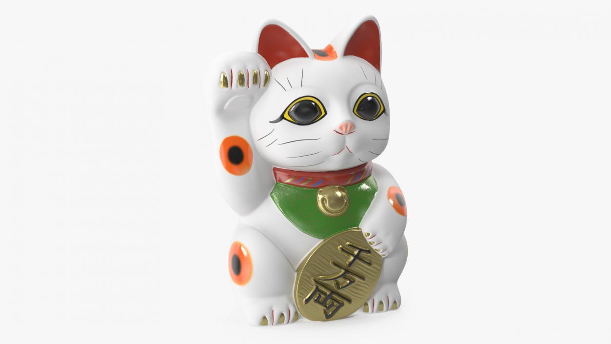 3D model Lucky Cat Figurine Maneki Neko