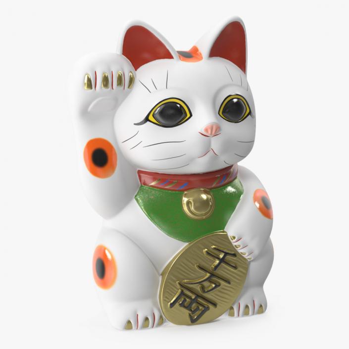 3D model Lucky Cat Figurine Maneki Neko