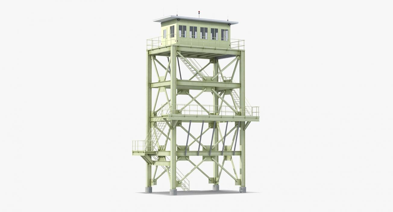 3D model Guard Towers Collection 3