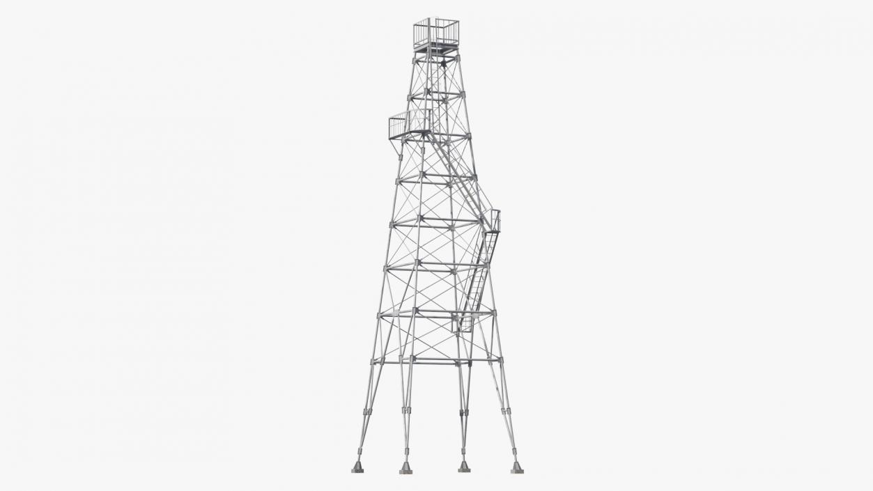 3D model Guard Towers Collection 3