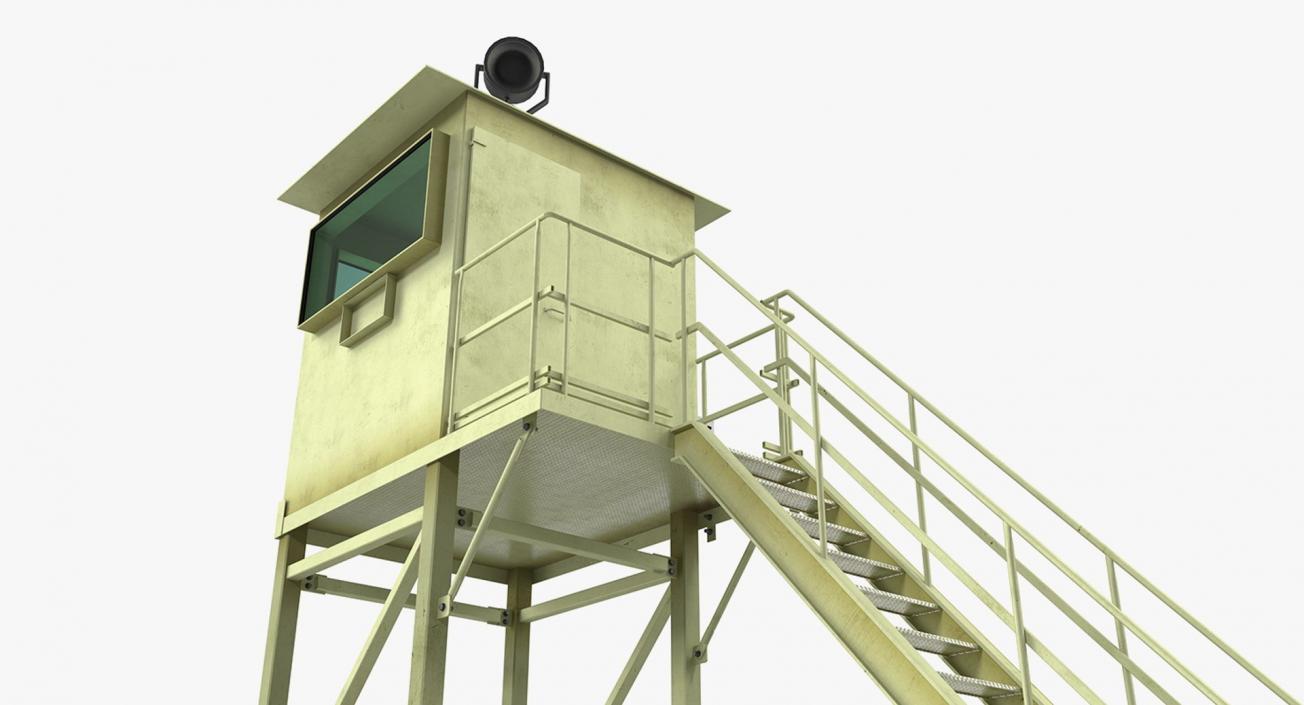 3D model Guard Towers Collection 3