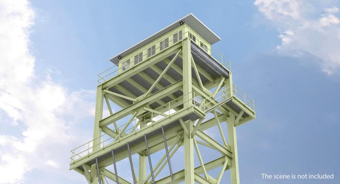 3D model Guard Towers Collection 3