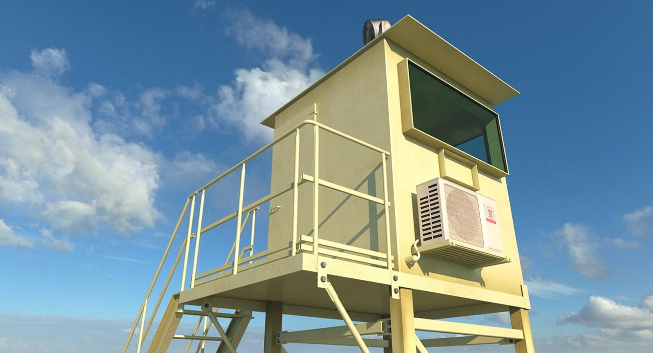 3D model Guard Towers Collection 3