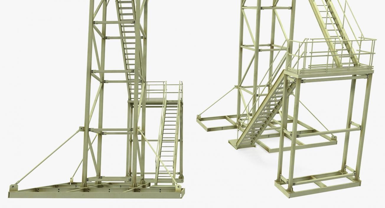 3D model Guard Towers Collection 3