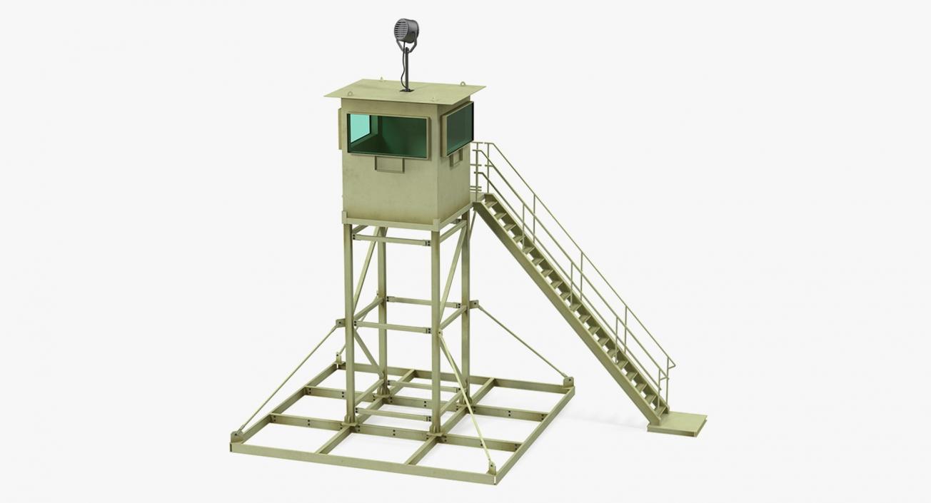 3D model Guard Towers Collection 3