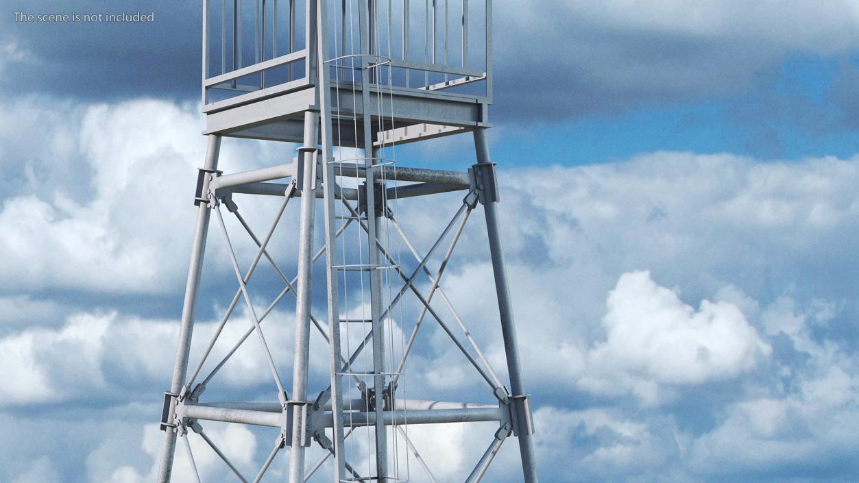 3D model Guard Towers Collection 3