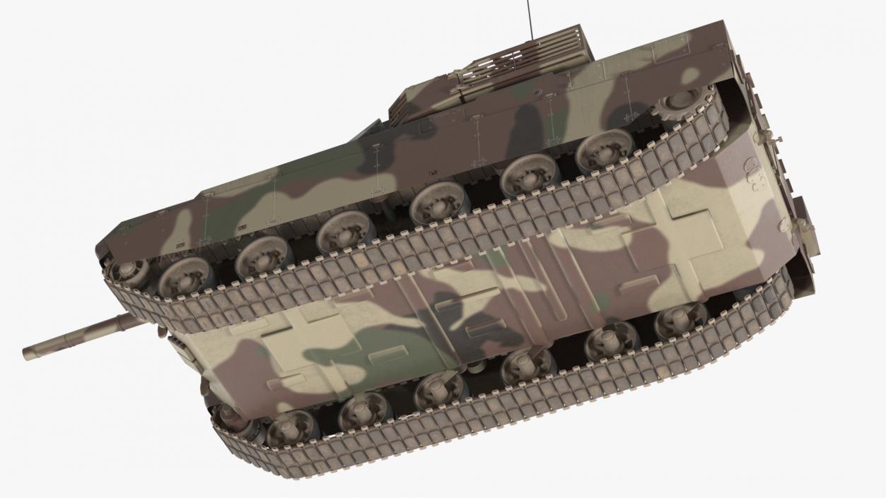 3D Norinco VT-4 Thailand Tank Rigged model