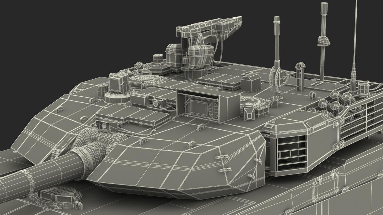 3D Norinco VT-4 Thailand Tank Rigged model