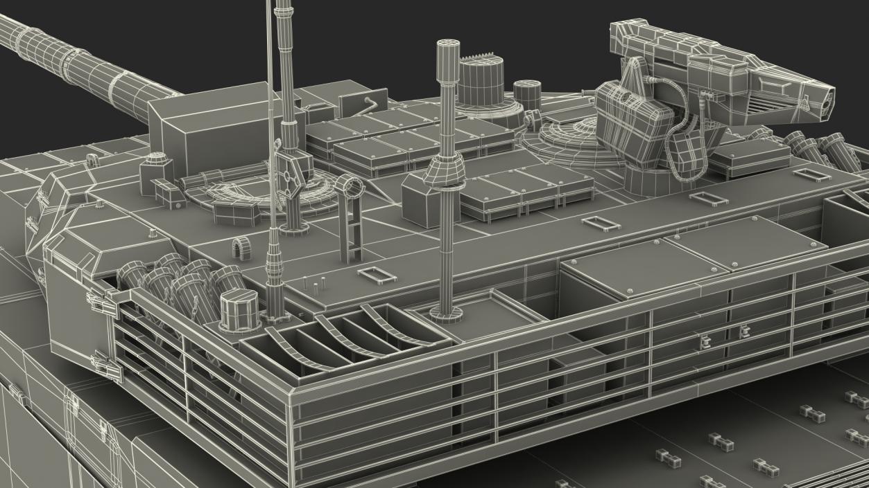 3D Norinco VT-4 Thailand Tank Rigged model