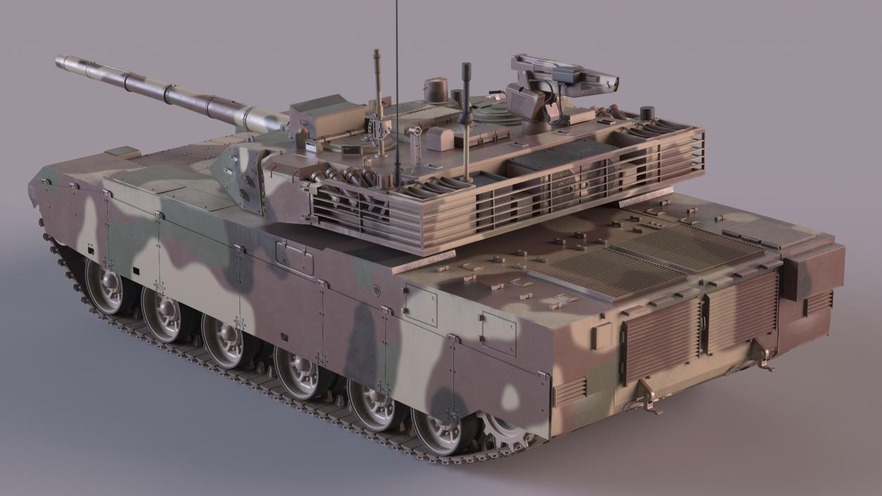 3D Norinco VT-4 Thailand Tank Rigged model