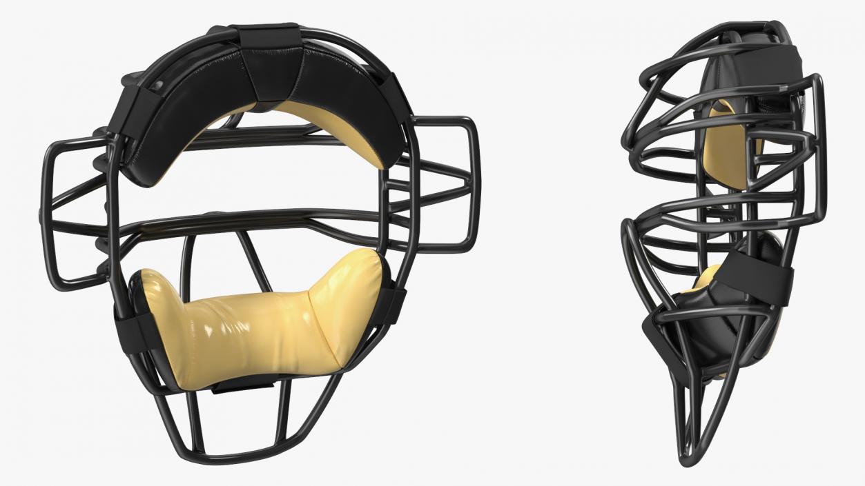 Baseball Catchers Mask 3D