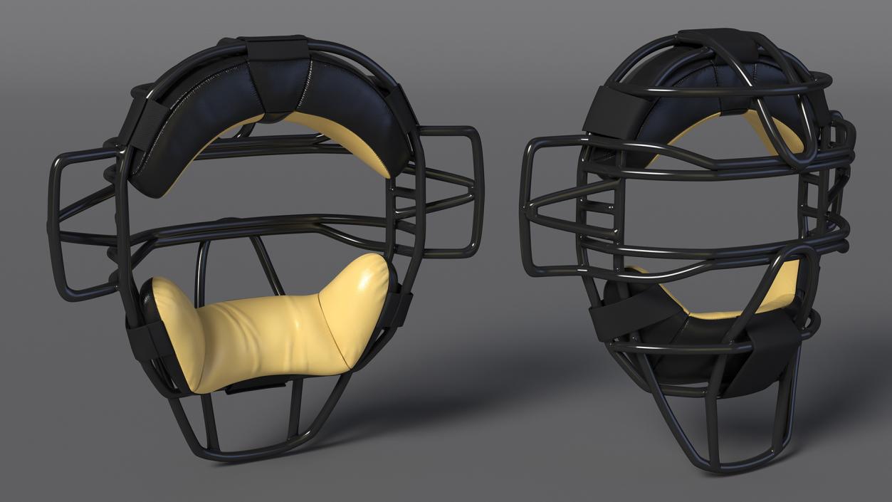 Baseball Catchers Mask 3D