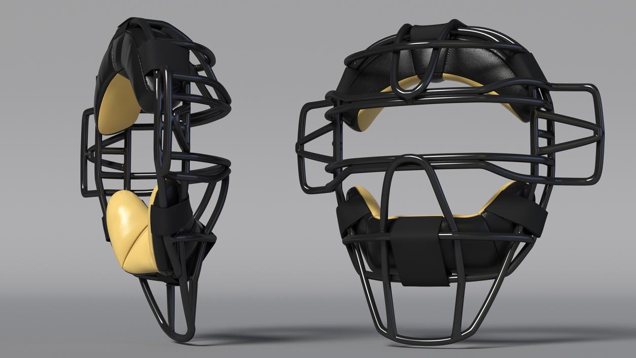 Baseball Catchers Mask 3D