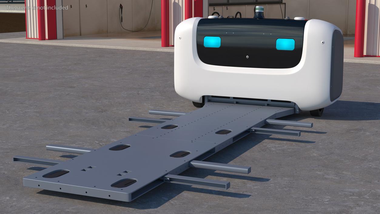 Valet Parking Robot(1) 3D