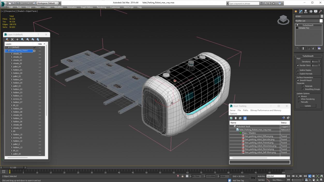 Valet Parking Robot(1) 3D