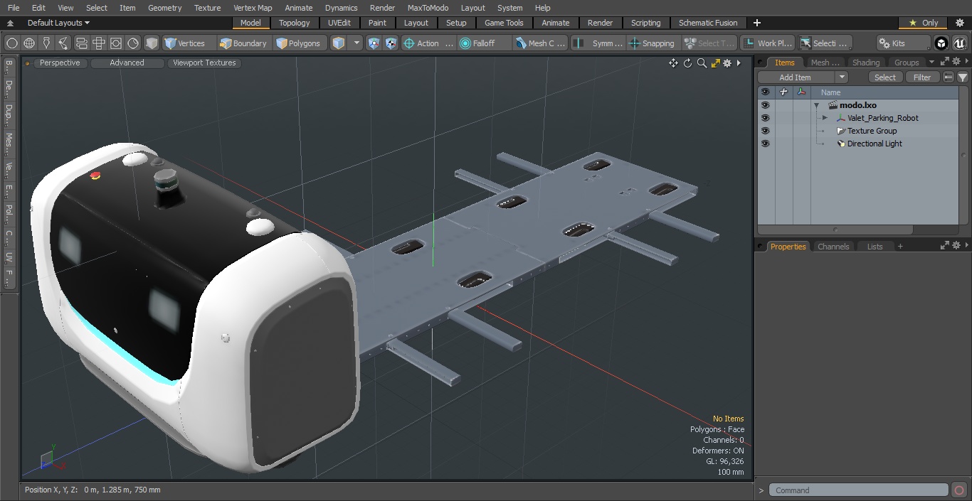 Valet Parking Robot(1) 3D