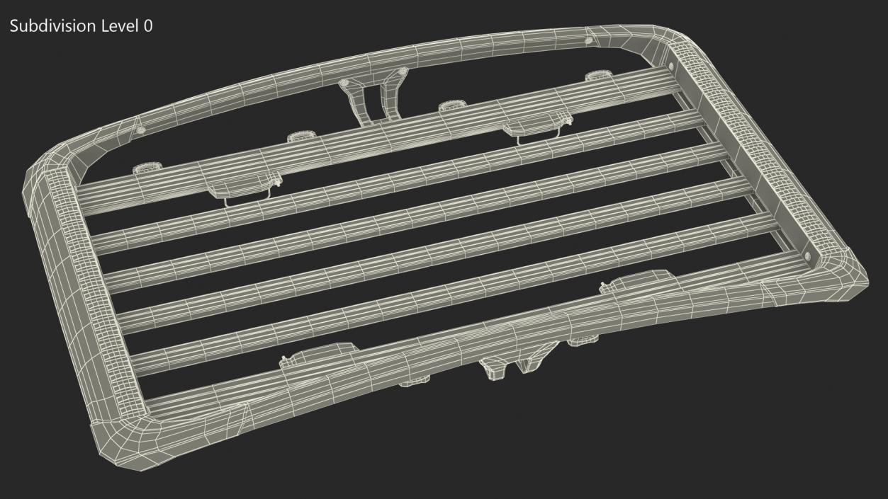 Car Exterior Roof Rack 3D