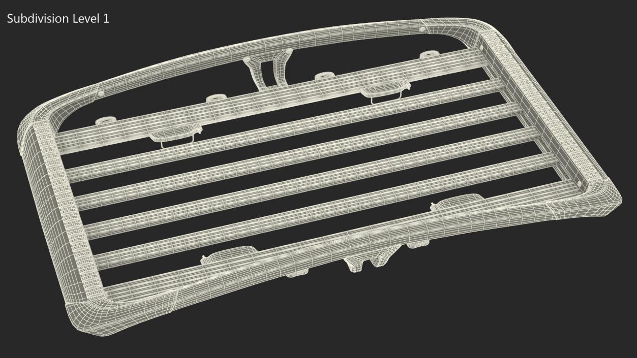 Car Exterior Roof Rack 3D