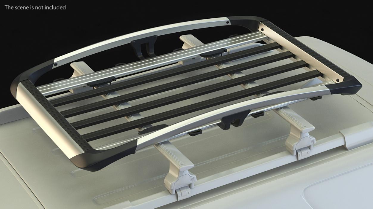 Car Exterior Roof Rack 3D