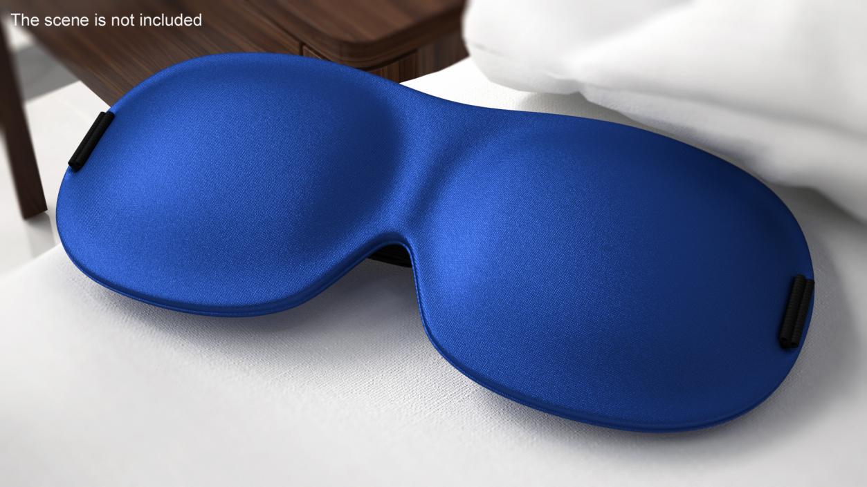 3D Eye Mask for Sleeping Blue