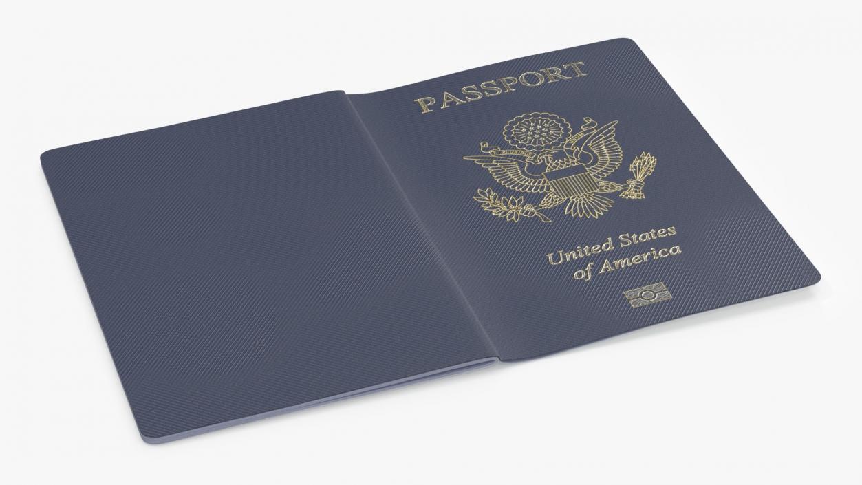 USA Passports Collection 3D model