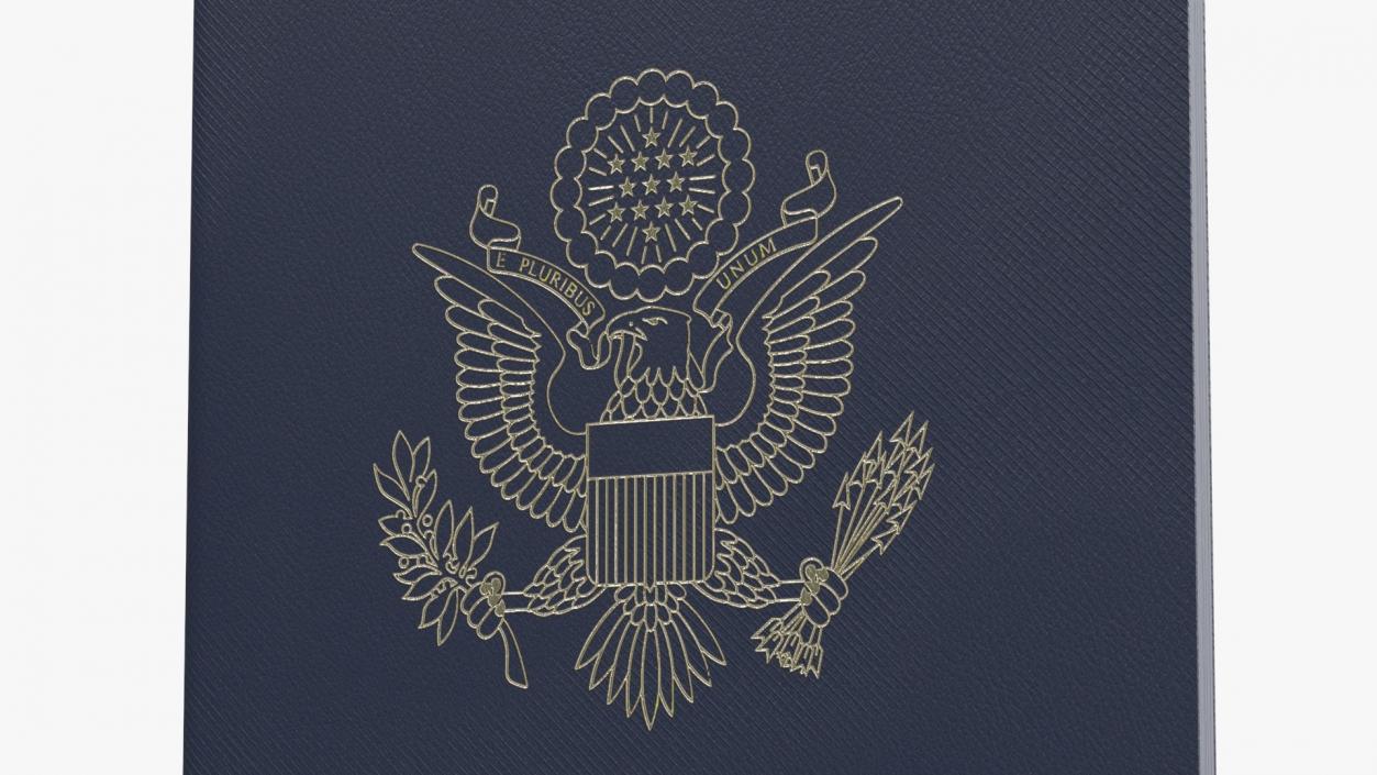 USA Passports Collection 3D model