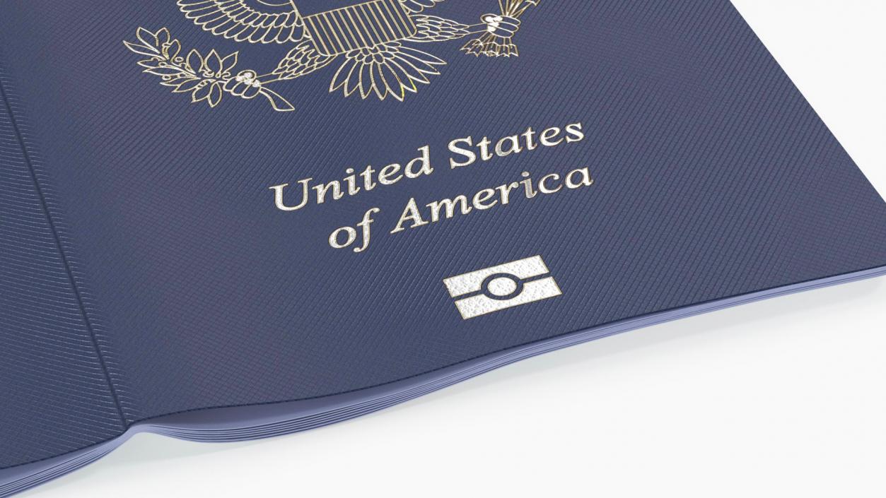 USA Passports Collection 3D model