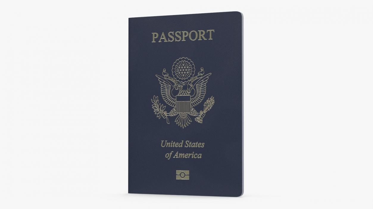 USA Passports Collection 3D model