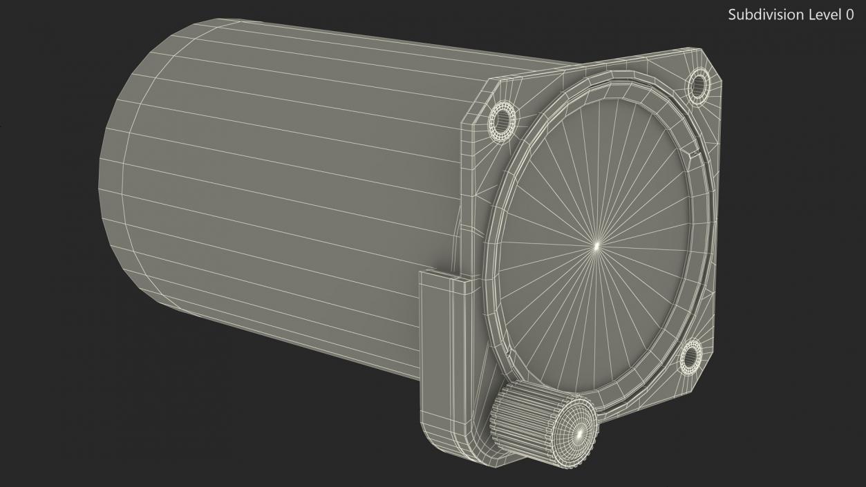 3D Aircraft Altimeter model