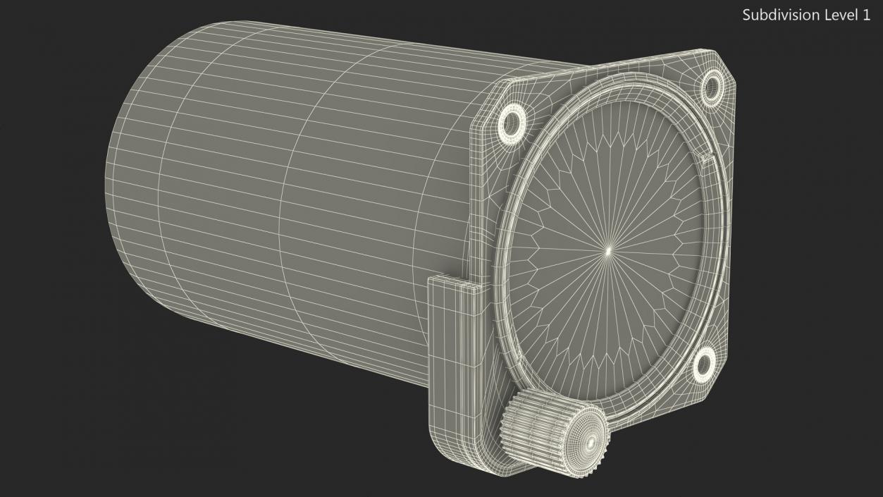 3D Aircraft Altimeter model