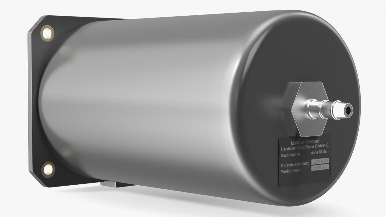 3D Aircraft Altimeter model