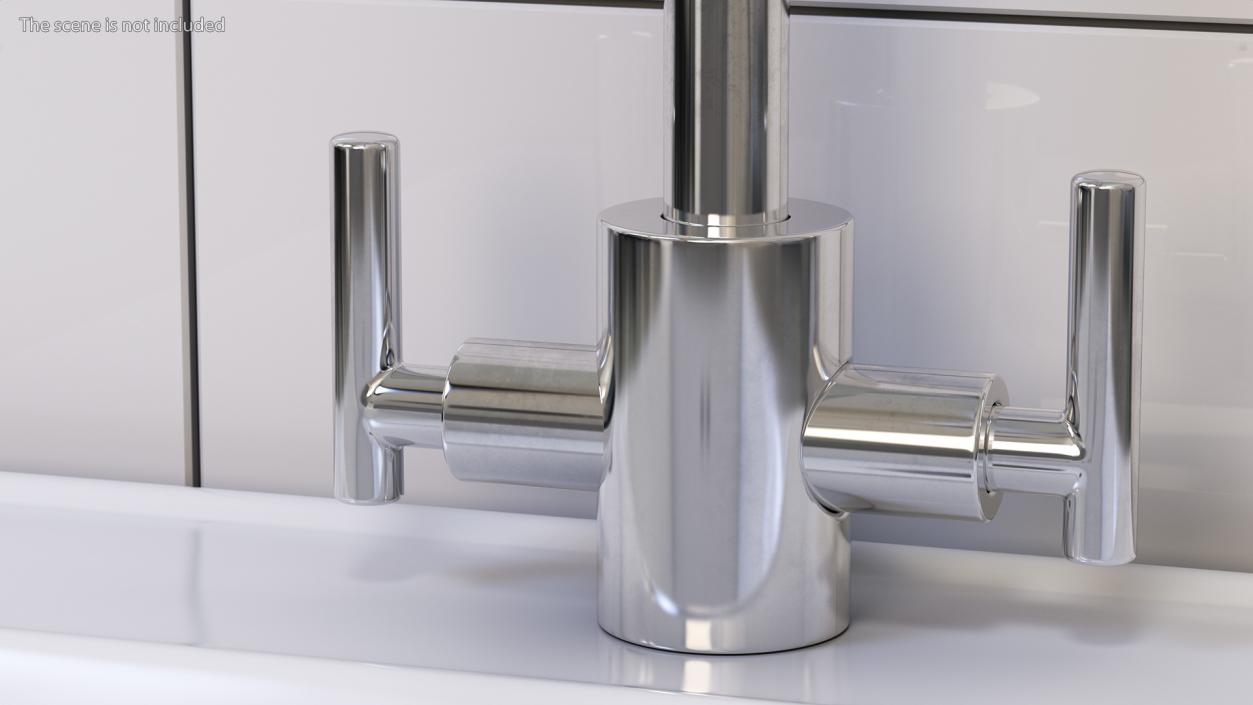 Professional Pullout Kitchen Tap 3D