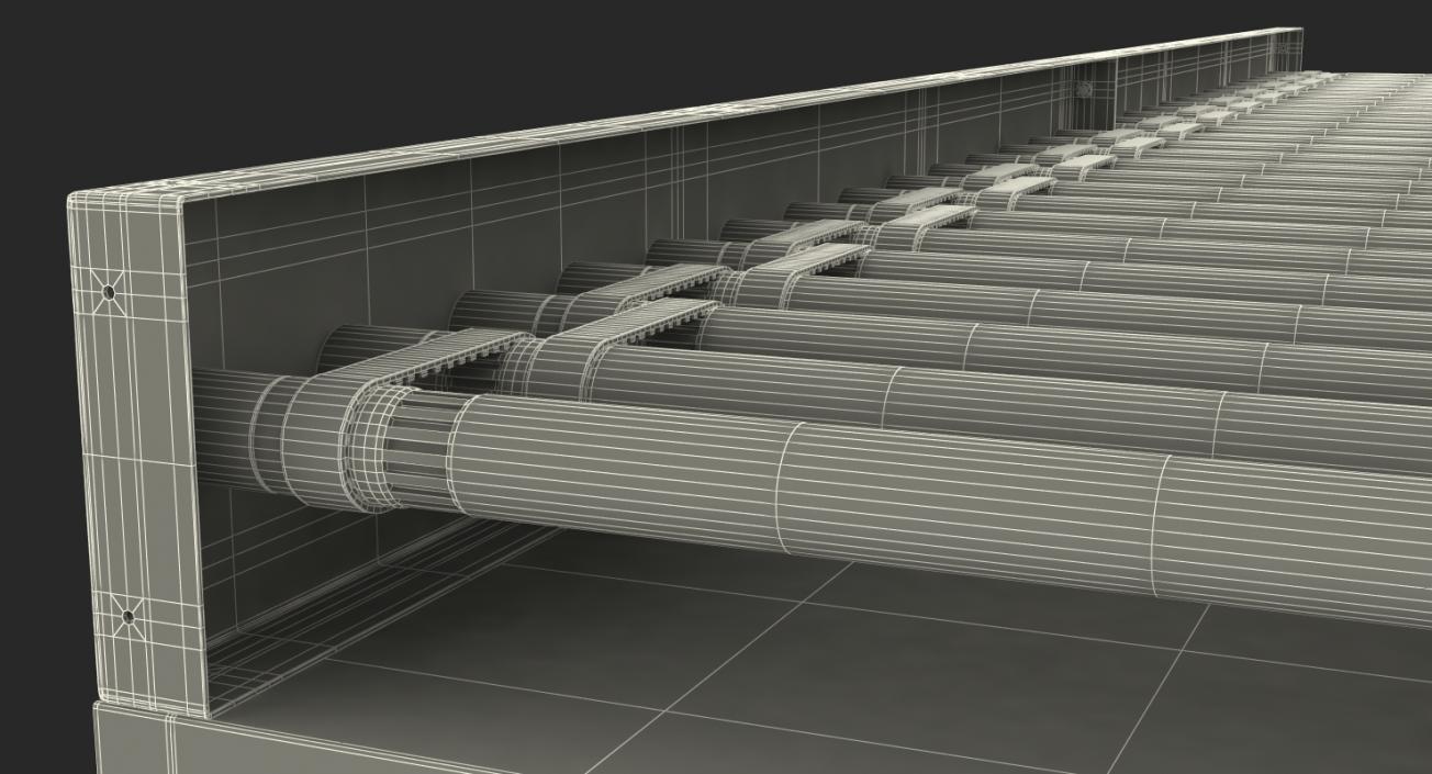 3D Motorised Conveyor Belt model