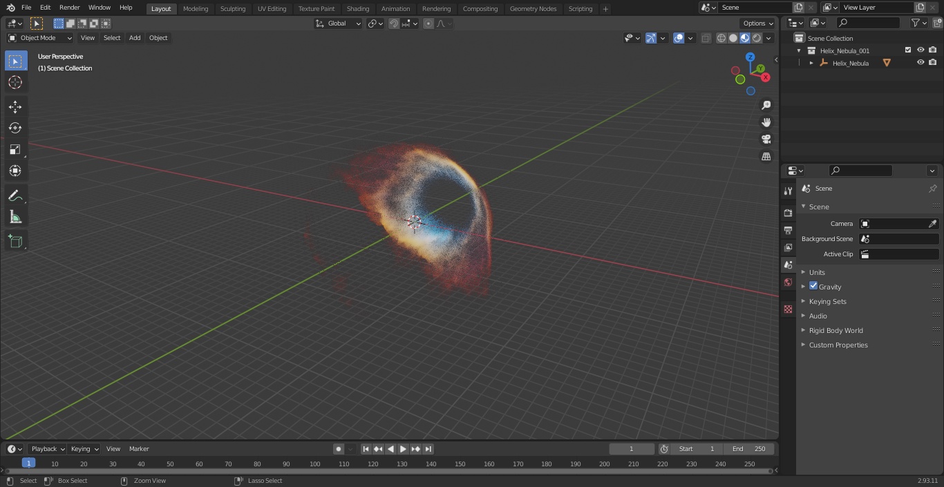 Helix Nebula 3D