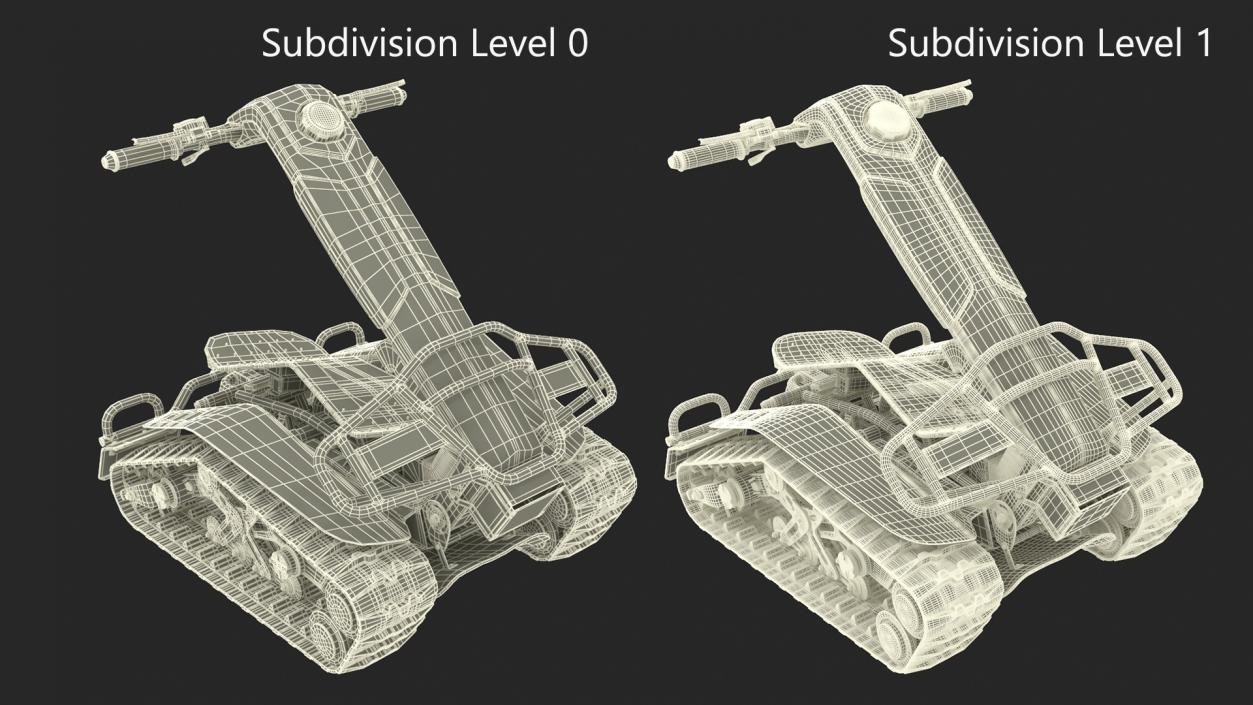 All Terrain Shredder Rigged 3D