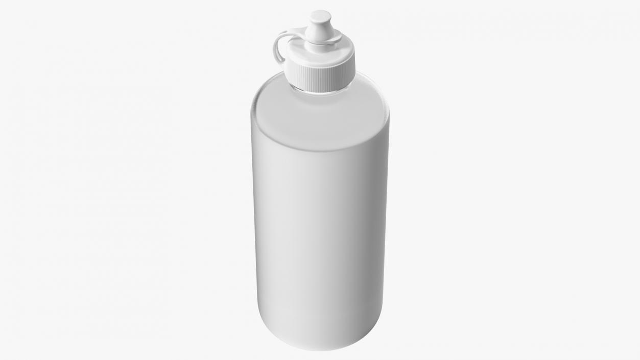 Plastic Bottle For Drops 3D model