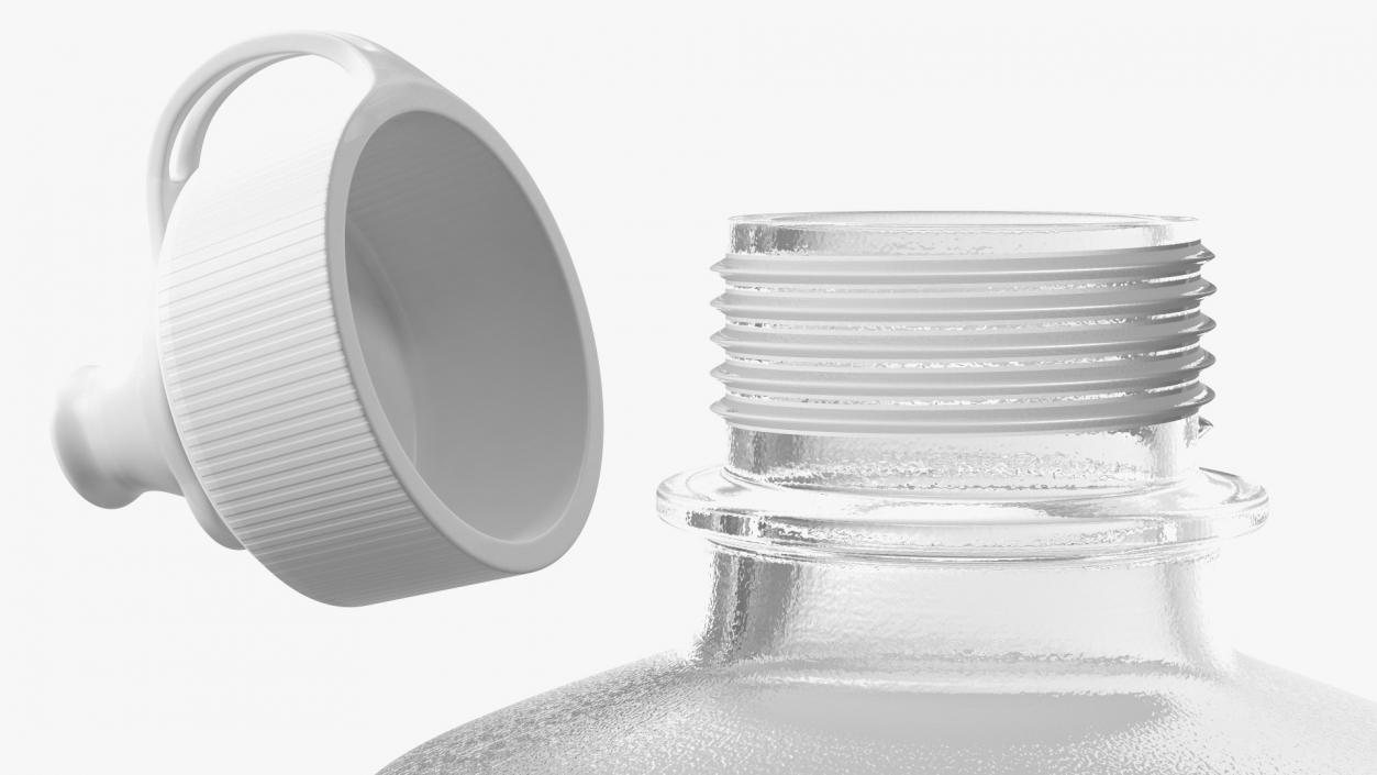 Plastic Bottle For Drops 3D model