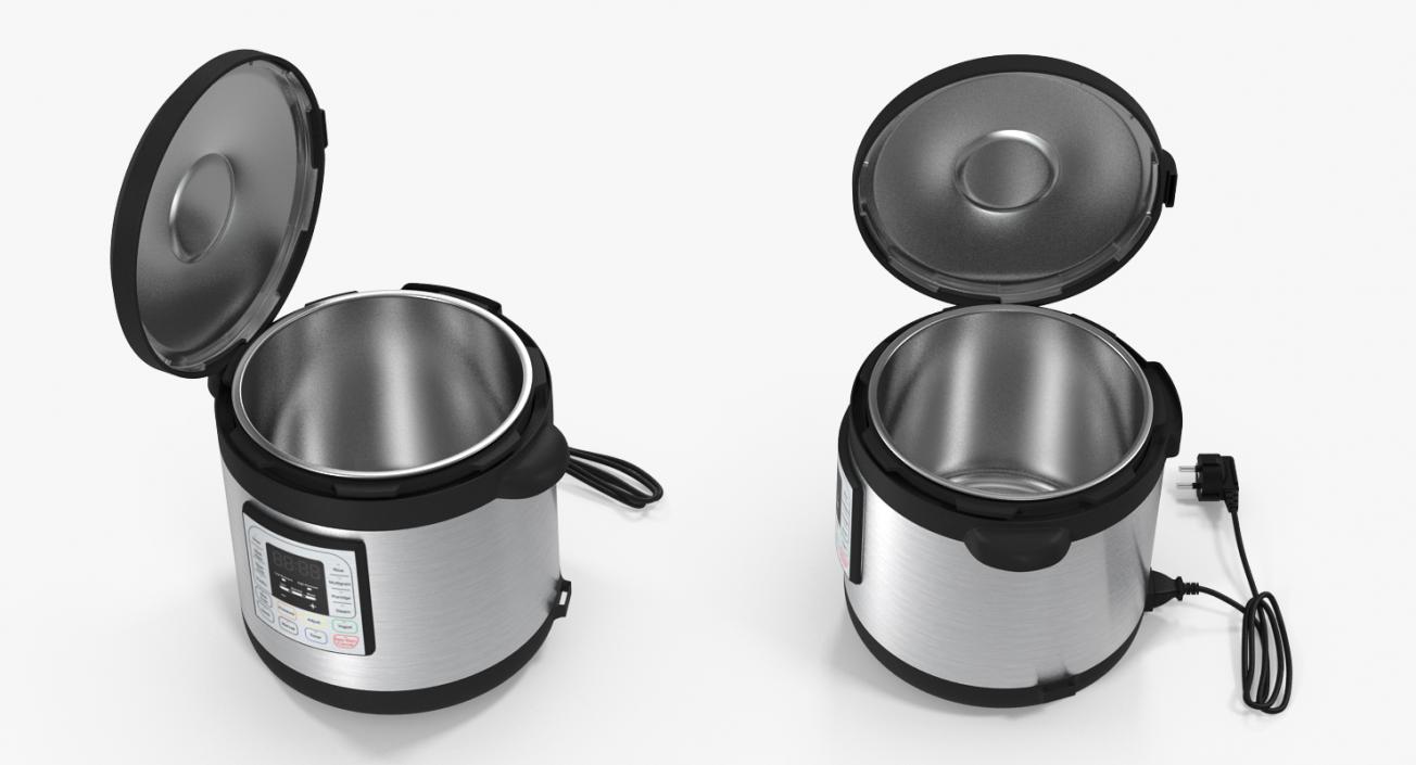 Electric Pressure Cooker 3D model