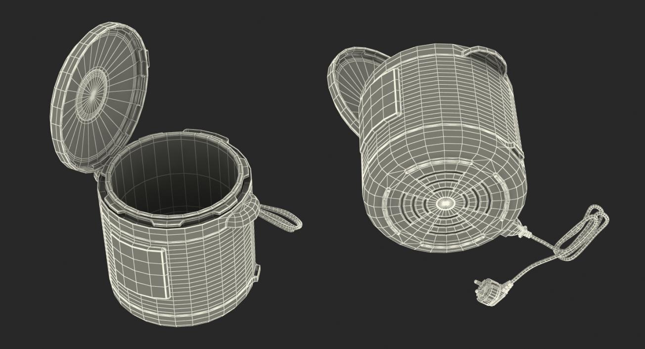 Electric Pressure Cooker 3D model