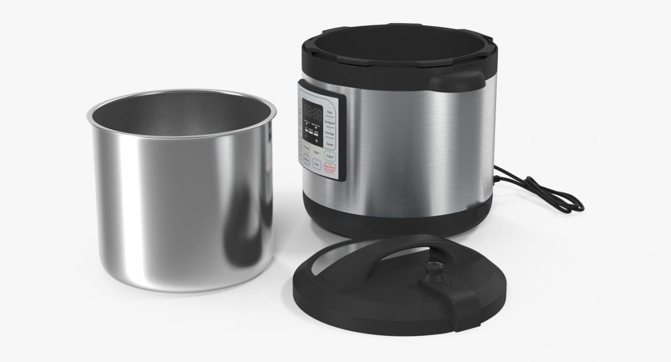 Electric Pressure Cooker 3D model